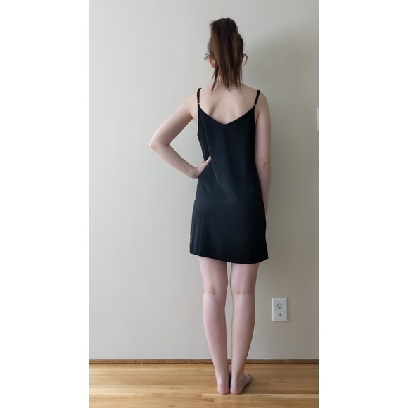 Black Mini Dress - Picture 3 of 4